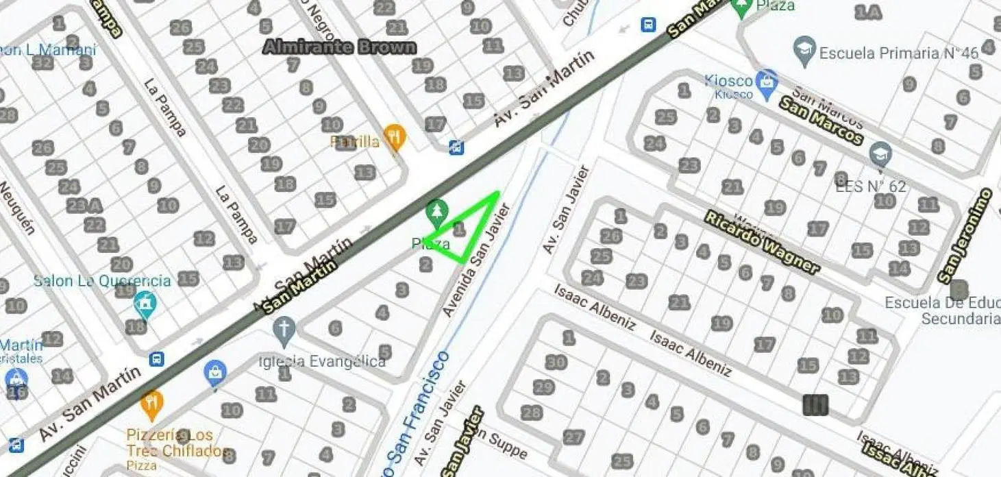 Terreno en venta - 267mts2 - Almirante Brown 1