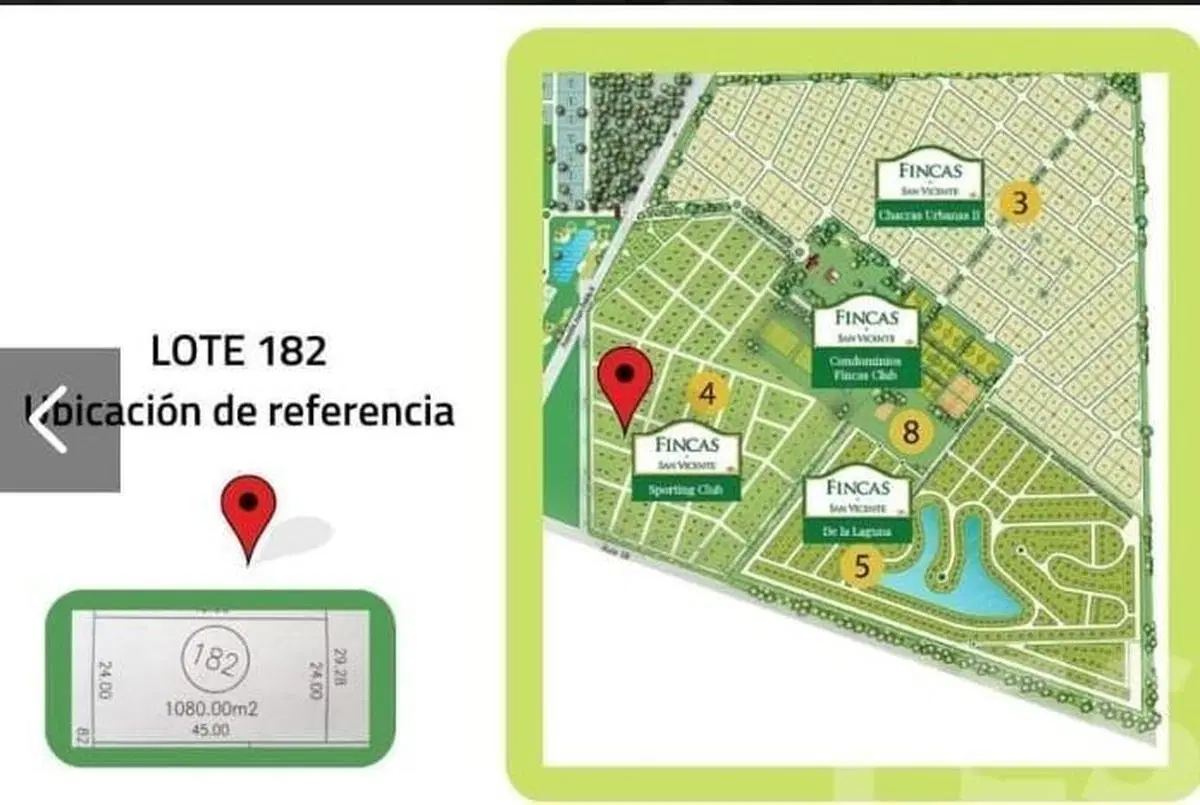 Terreno en venta - 3560Mts2 - Fincas de San Vicente 2