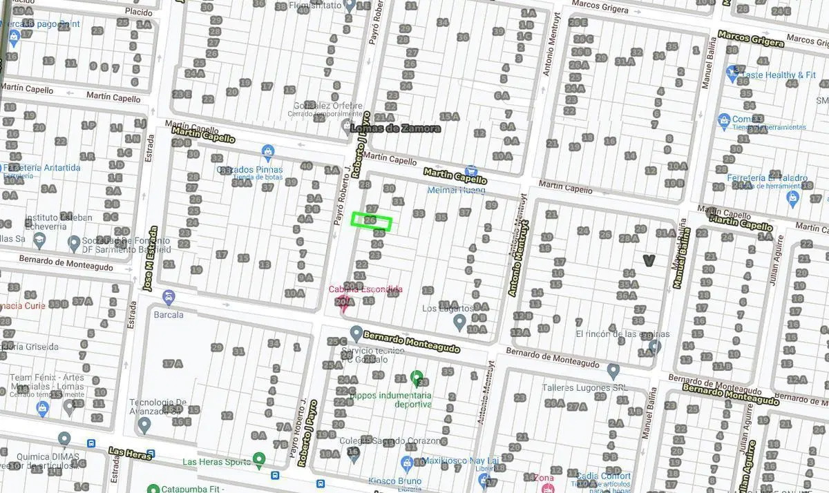 Terreno en venta 8,66x29,11 mts - 252mts2 - Banfield 3