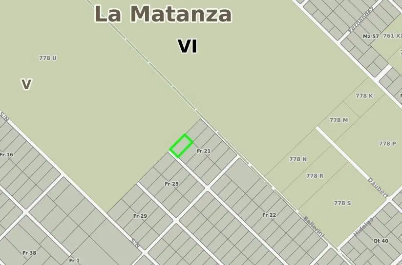Terreno en venta - 3.641Mts2 - La Matanza 1