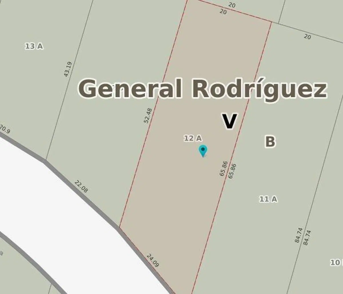 Terreno en venta - 1.175Mts2 - General Rodríguez 3