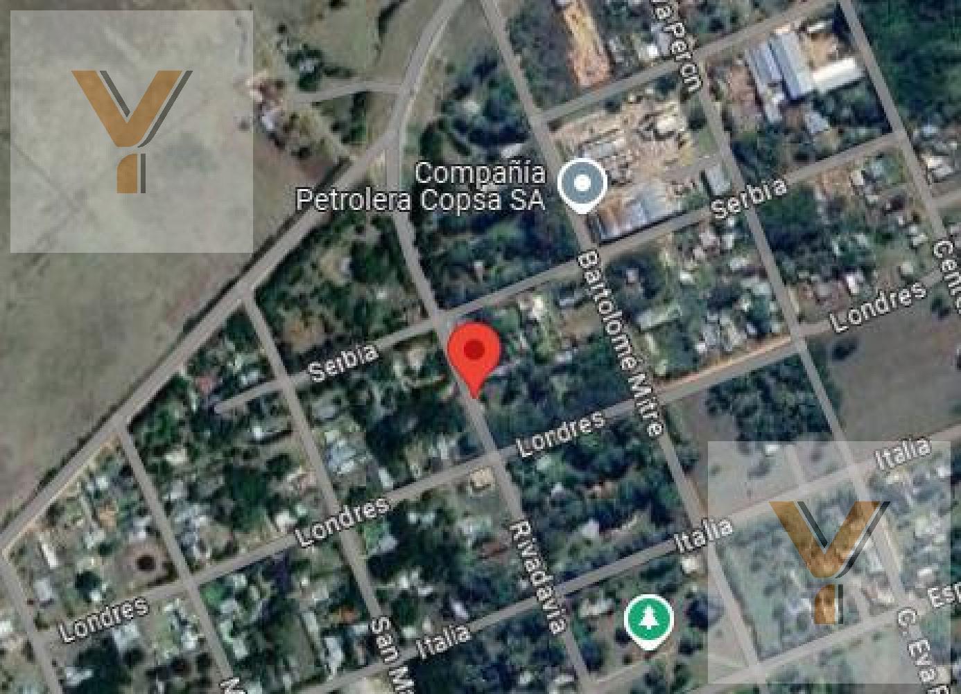 Terreno venta - 20x31,34mts -626mts2 totales - Villars