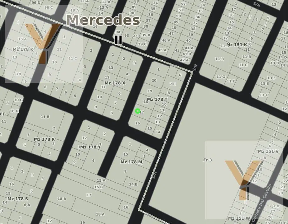 Terreno en venta - 519Mts2 - Mercedes 5