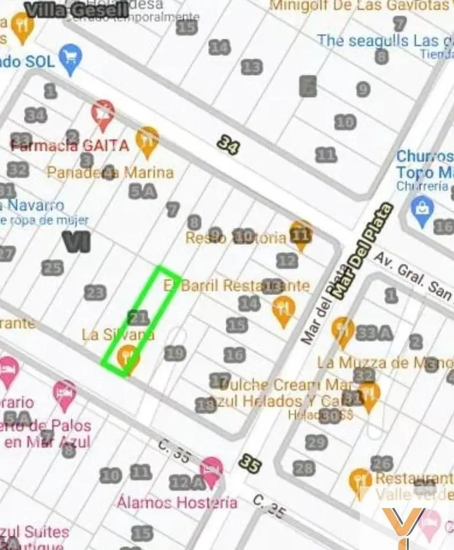 Terreno en Venta - 450mts - Mar Azul 4