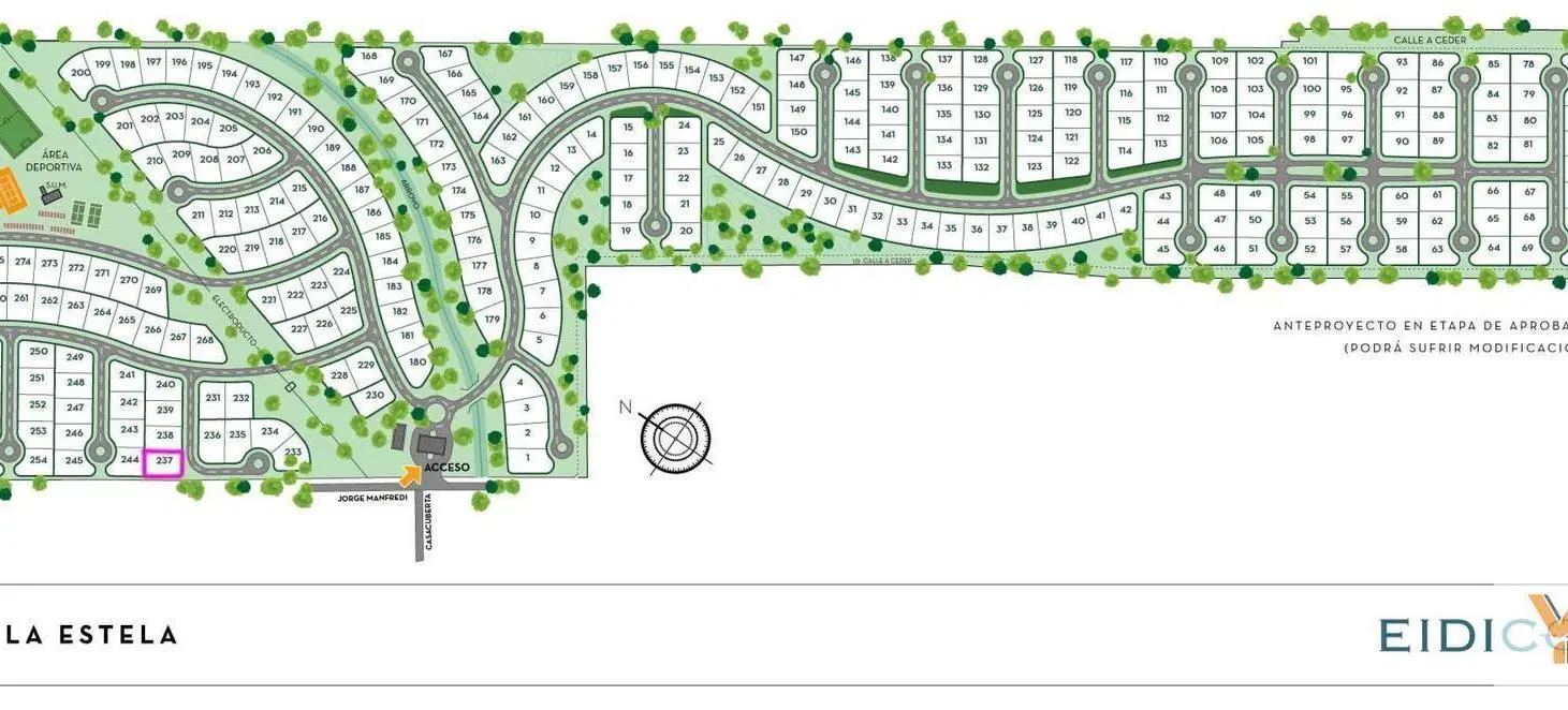 Terreno en venta - 625Mts2 - Pilar Del Este 2