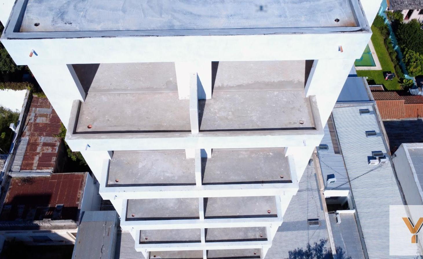 Departamento venta 1 dormitorio-construcción-contrafrente-42-Pozo-Tribunales-La Plata