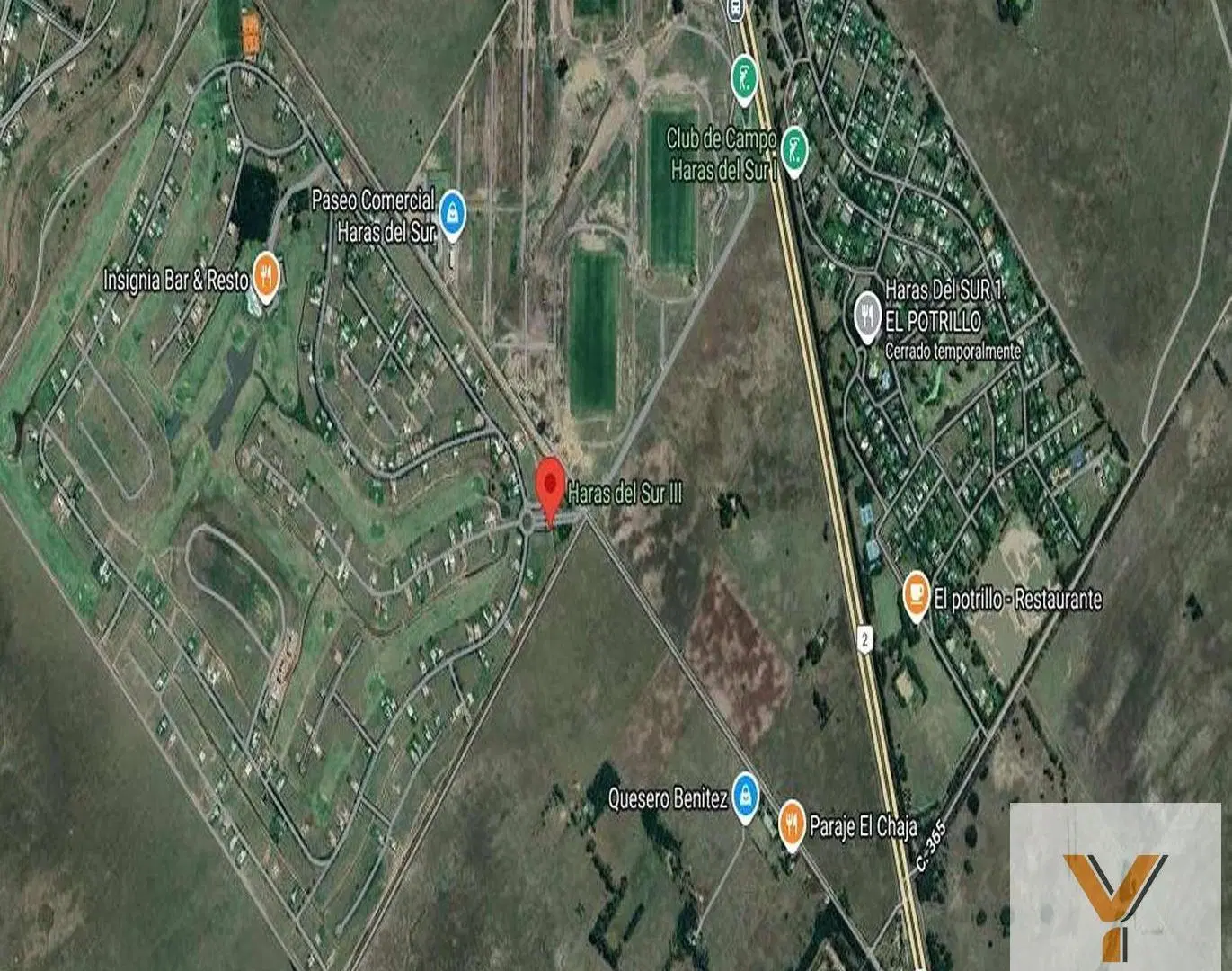 Terreno venta 20x50 mts - 1000 mts 2 totales - Haras del Sur III 8