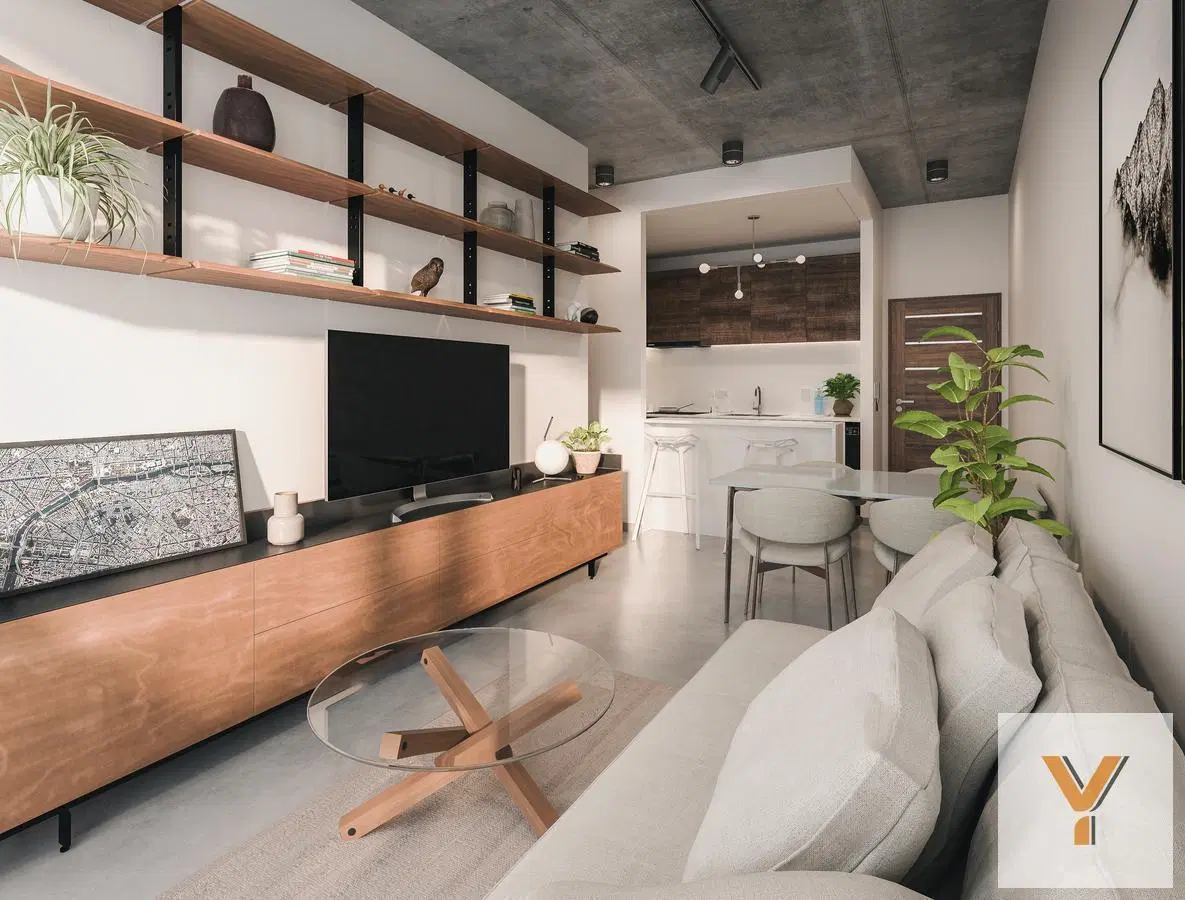 Departamento venta -1 dormitorios - 46mts 2 totales - La Plata-pozo-emprendimiento. 4