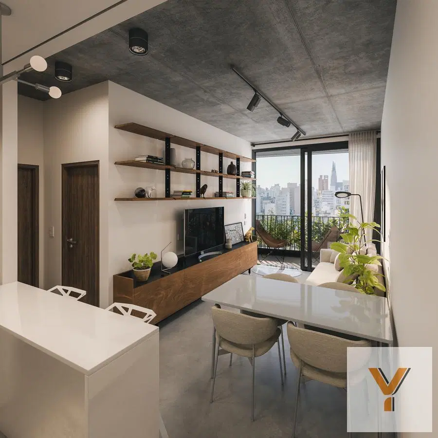 Departamento venta -1 dormitorios - 46mts 2 totales - La Plata-pozo-emprendimiento. 2