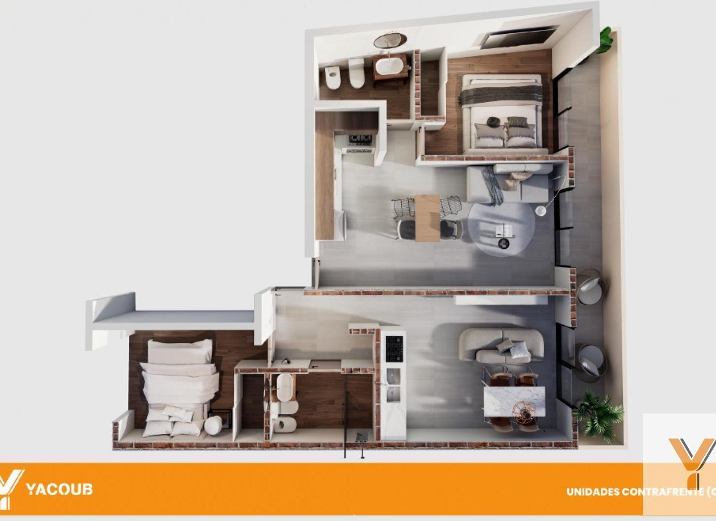 Departamento en venta de pozo - 1 dormitorio 1 baño - La Plata