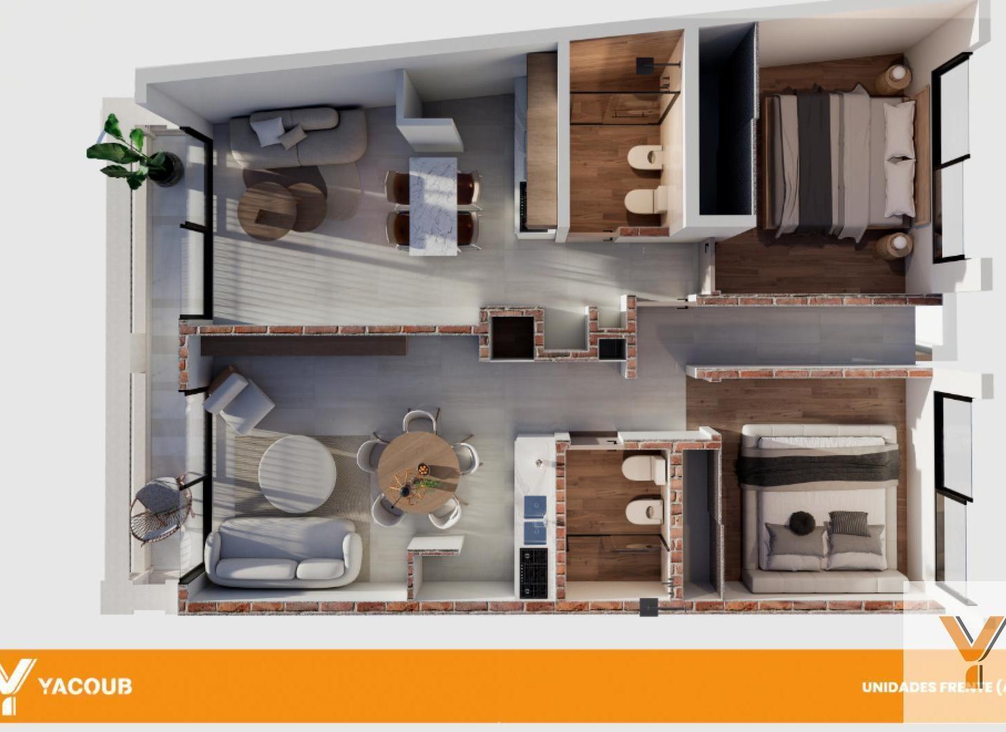 Departamento en venta de pozo - 1 dormitorio 1 baño - La Plata