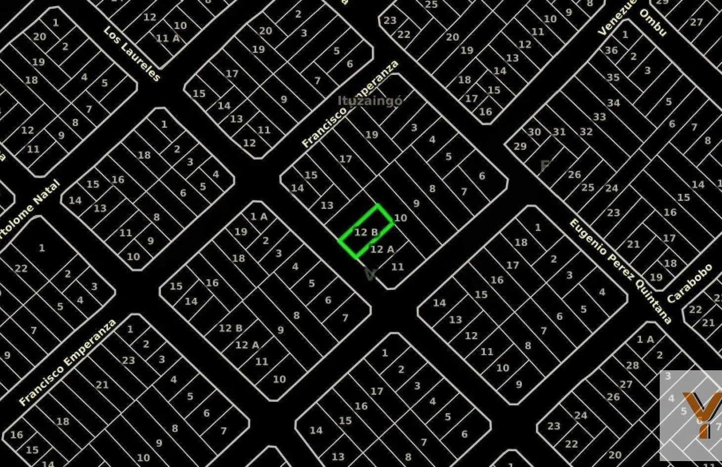 Terreno en venta - 375Mts2 - Ituzaingó 4