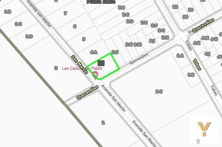 Terreno en venta - 950mts2 - Punta Indio 3