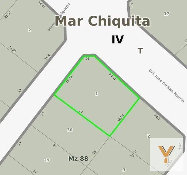 Terreno en venta - 539mts2 - Balneario Camet Norte, Mar Chiquita 4