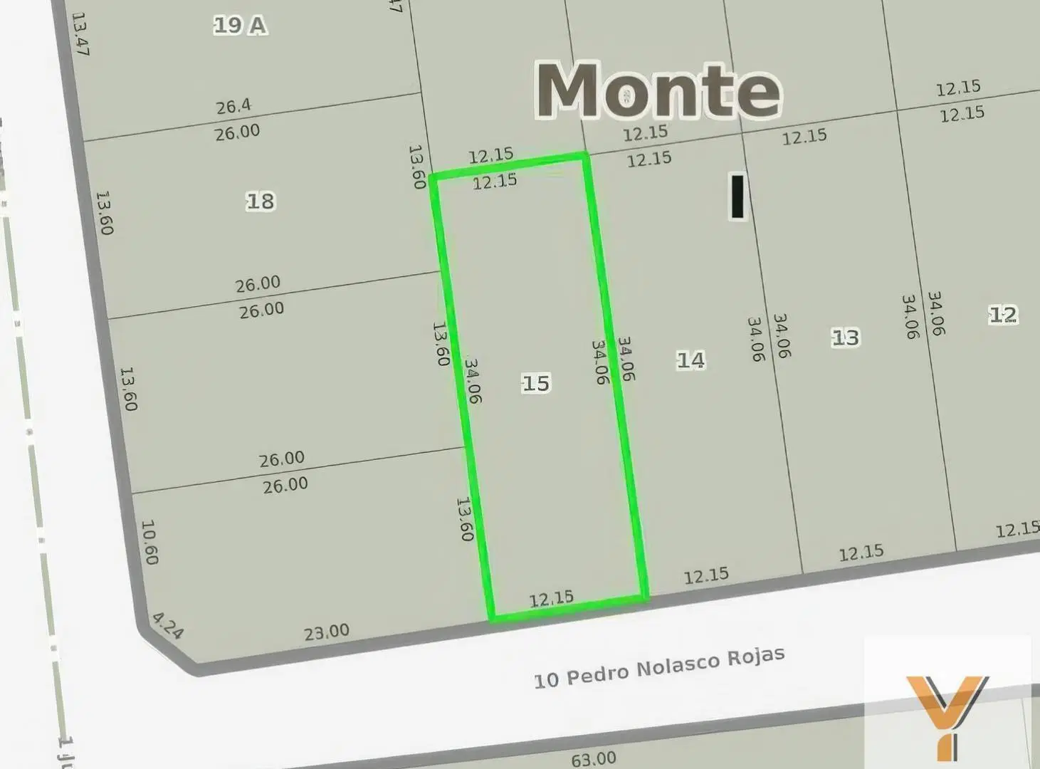 Terreno en venta - 414Mts2 - San Miguel del Monte 2