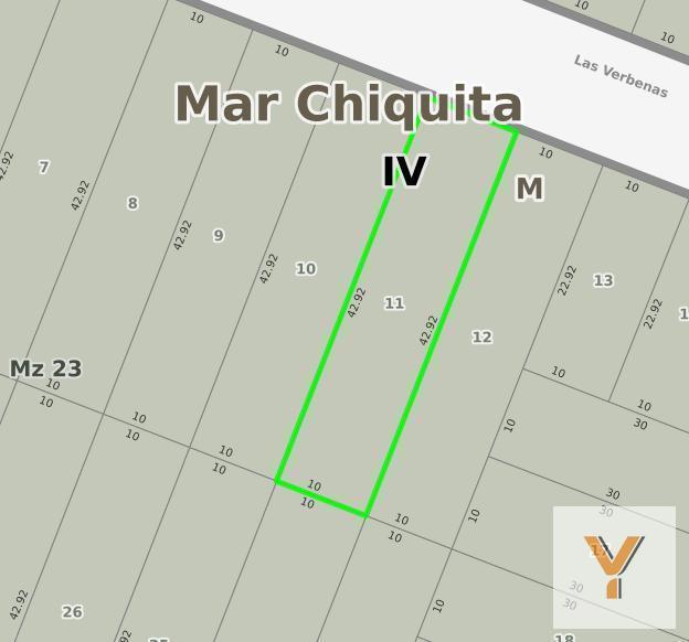 Foto de Terreno en venta - 429Mts2 - Mar Chiquita, imagen 4