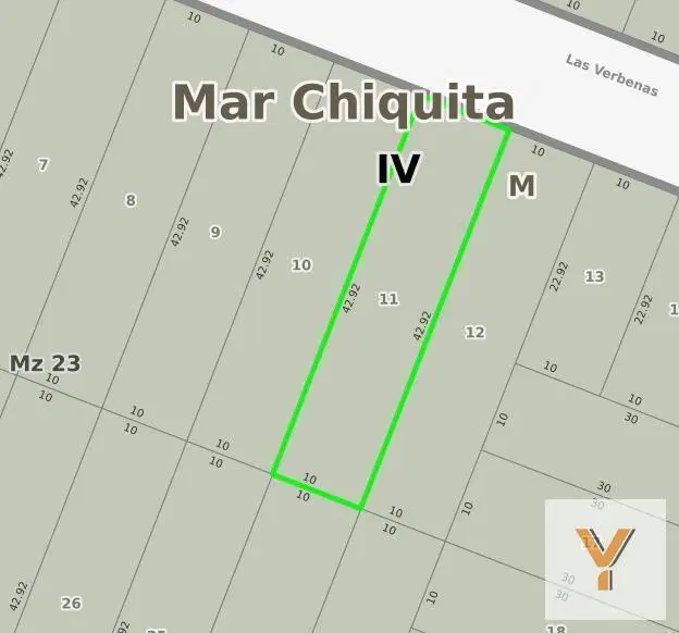 Terreno en venta - 429Mts2 - Mar Chiquita 4