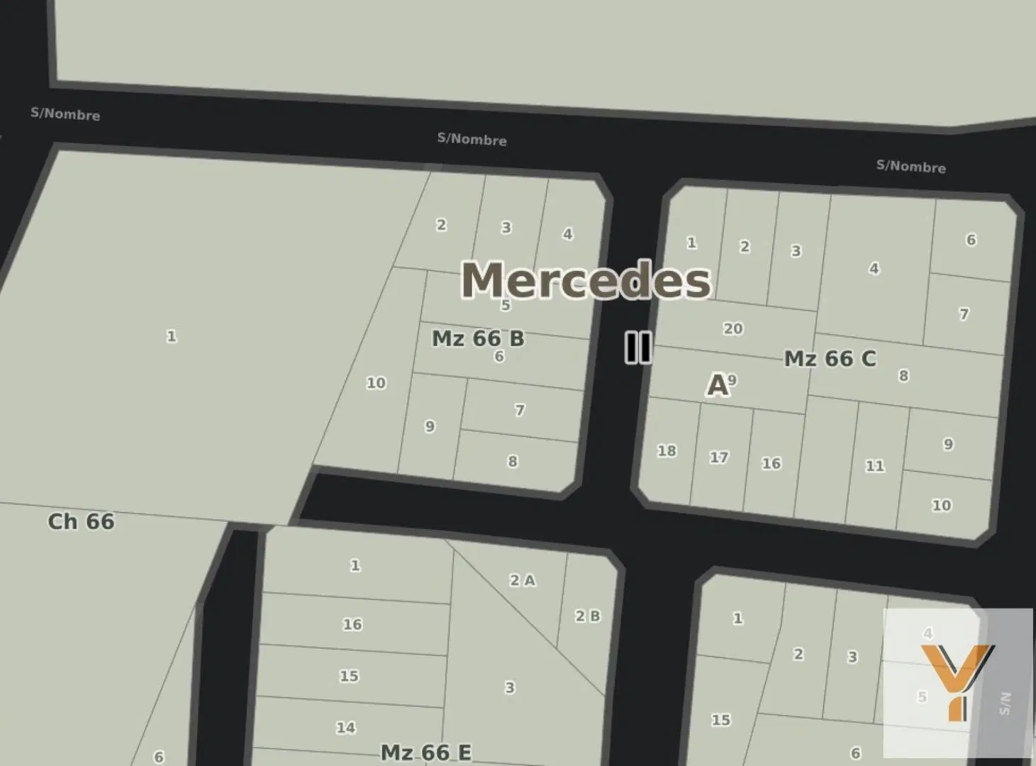 Terreno en venta - 300Mts2 - Mercedes 3