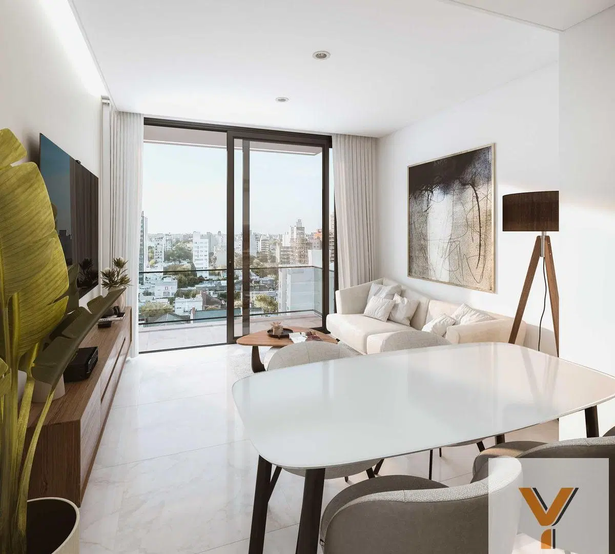 Departamento venta 1 dormitorio-42 metros-Frente-Pozo-Tribunales-La Plata 5