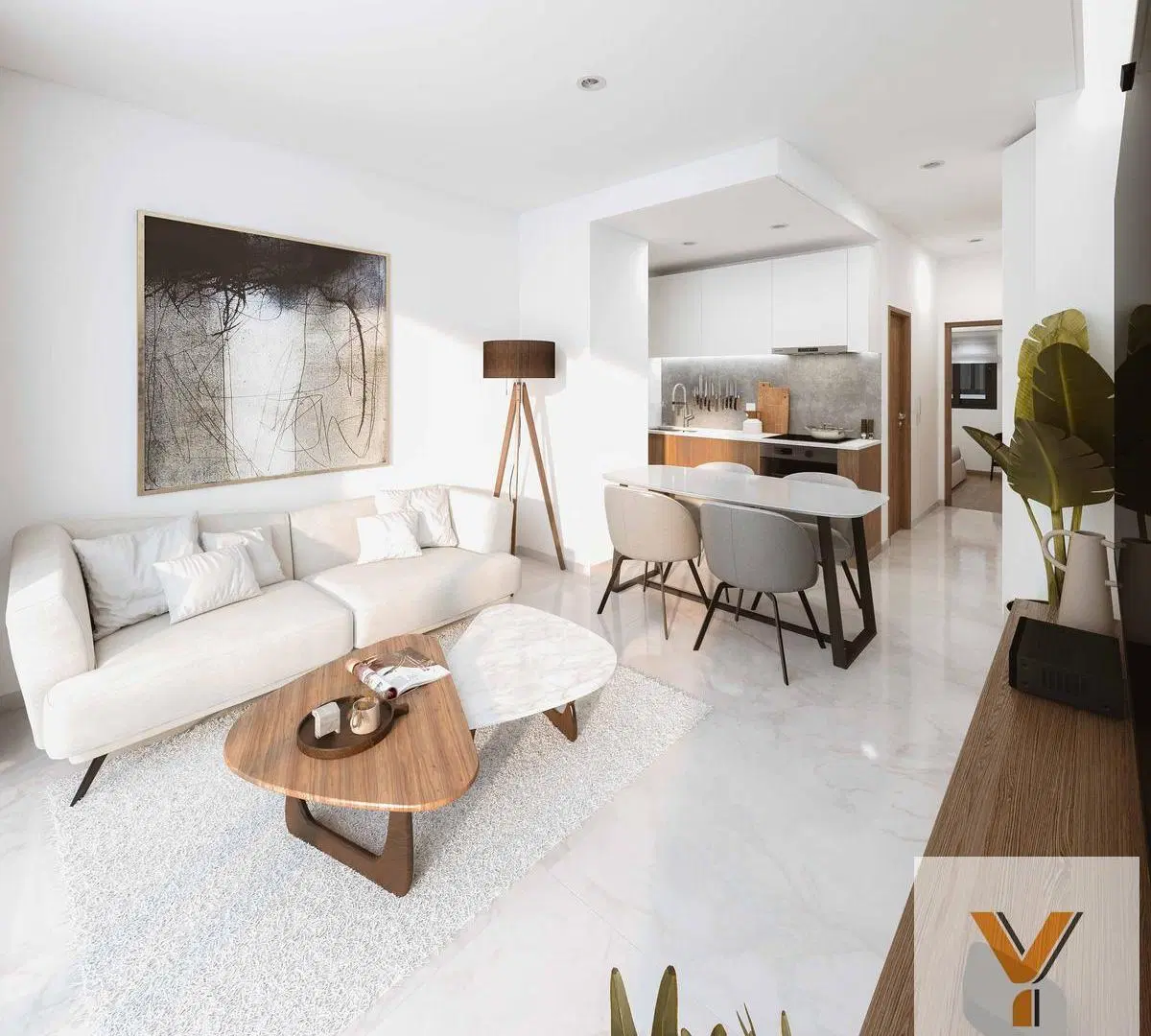 Departamento venta 1 dormitorio-42 metros-Frente-Pozo-Tribunales-La Plata 3