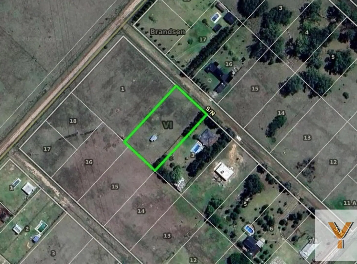 Terreno en venta - 3.520Mts2 - Gómez, Brandsen 2