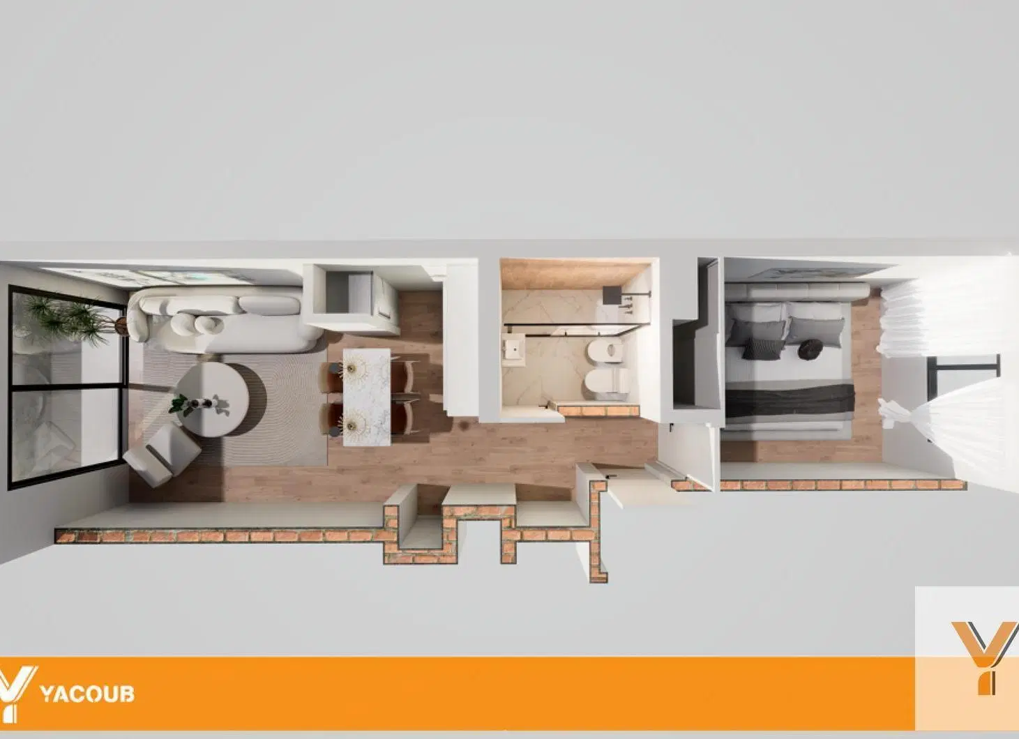 Departamento en venta de pozo - 1 dormitorio 1 baño - La Plata 5
