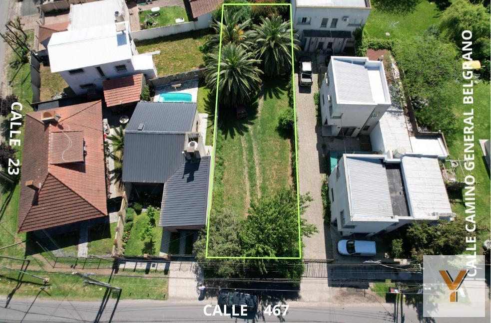 Terreno en Venta - Casa a refaccionar 100mts2 - 544mts - City Bell