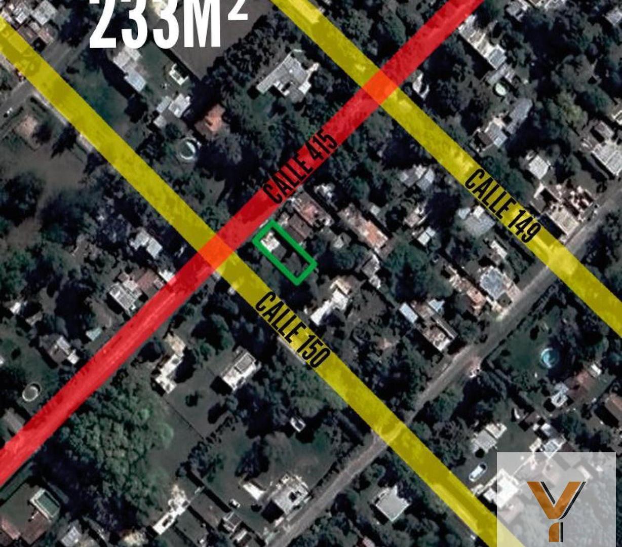 Terreno en venta - 233 mts2 - La Plata