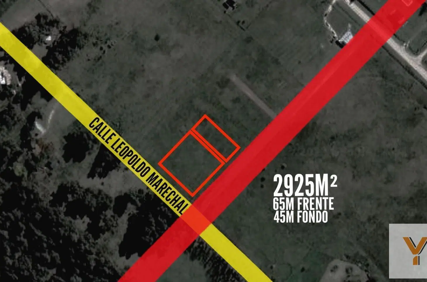 Terreno en venta - 2965 mts2 - Guernica 2