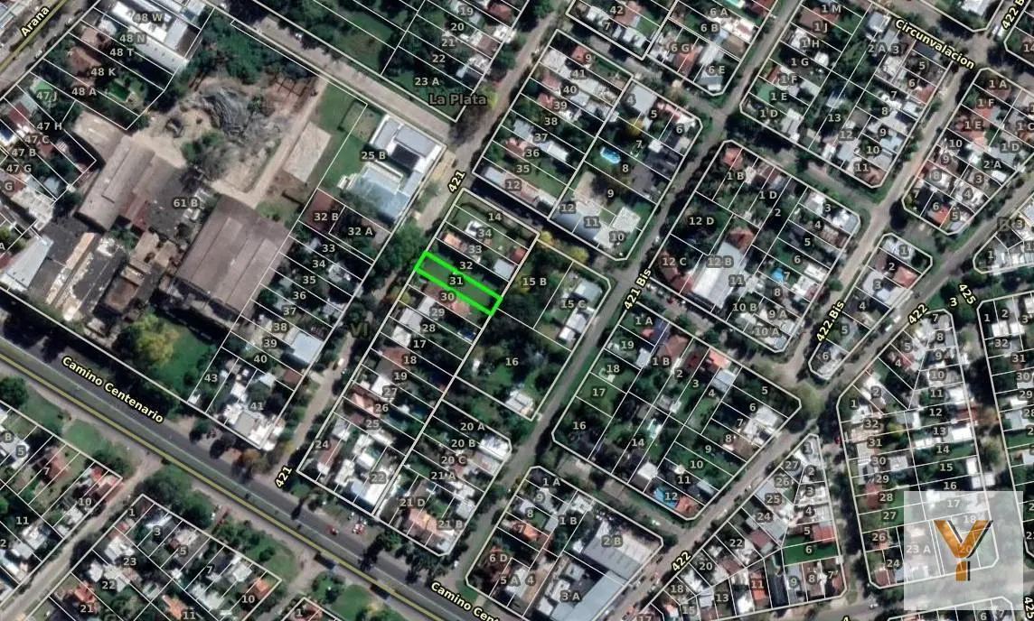 Terreno en venta - 500mts2 - Villa Elisa 3