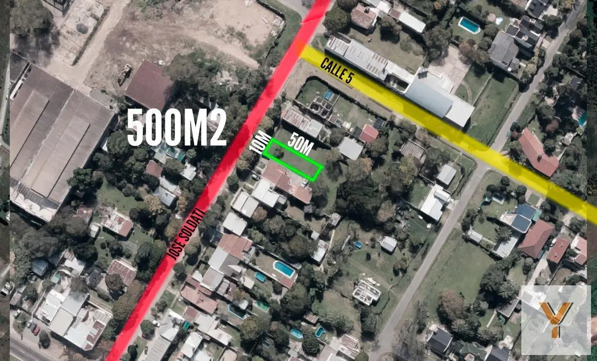 Terreno en venta - 500mts2 - Villa Elisa 1