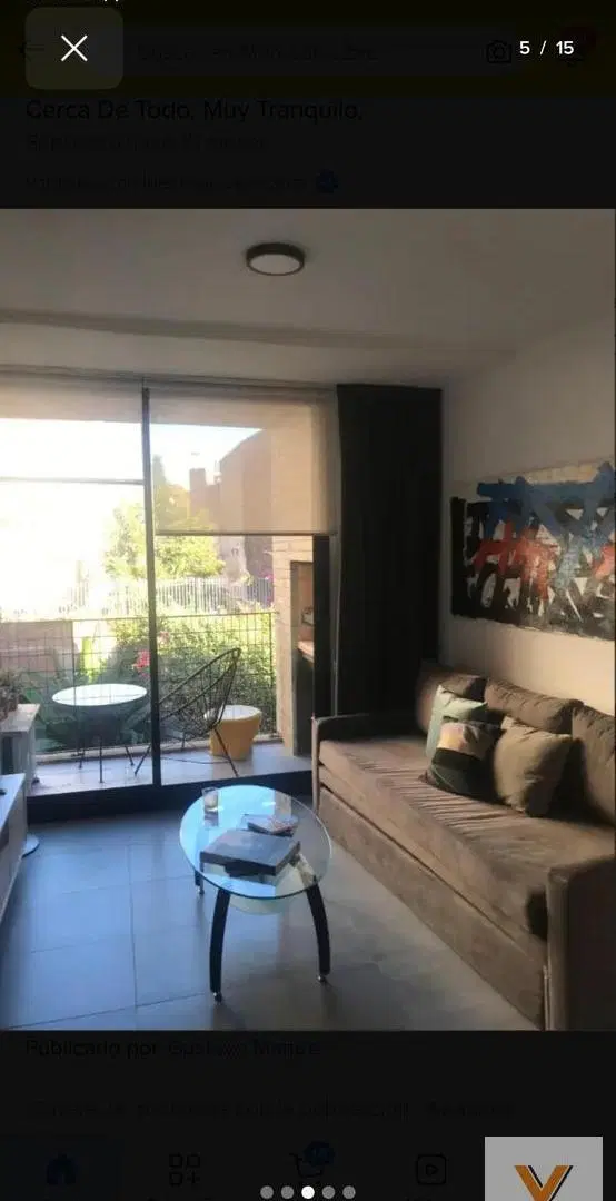 Departamento en Alquiler - 1 Dormitorio 1 Baño - 45mts - Palermo 3