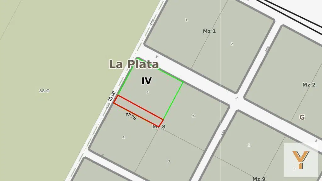 Terreno en venta - 477mts2 - Manuel B. Gonnet, La Plata 3