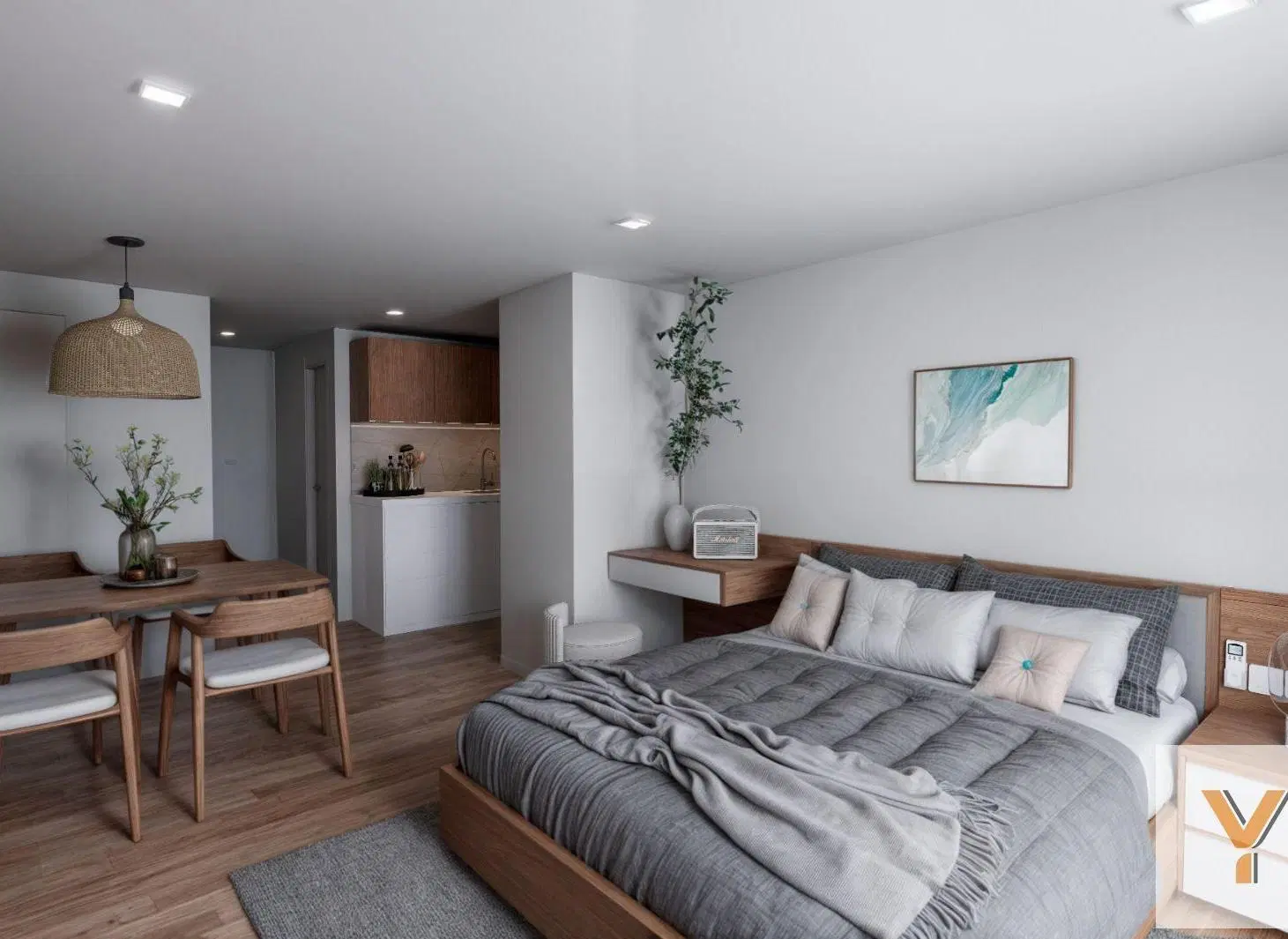 Departamento Monoambiente de pozo en venta - 1 Baño - 32Mts2 -  La Plata 2