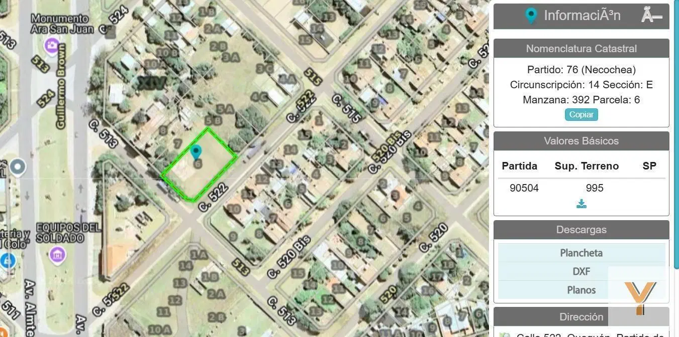 Terreno en venta - 995Mts2 - Quequen 8