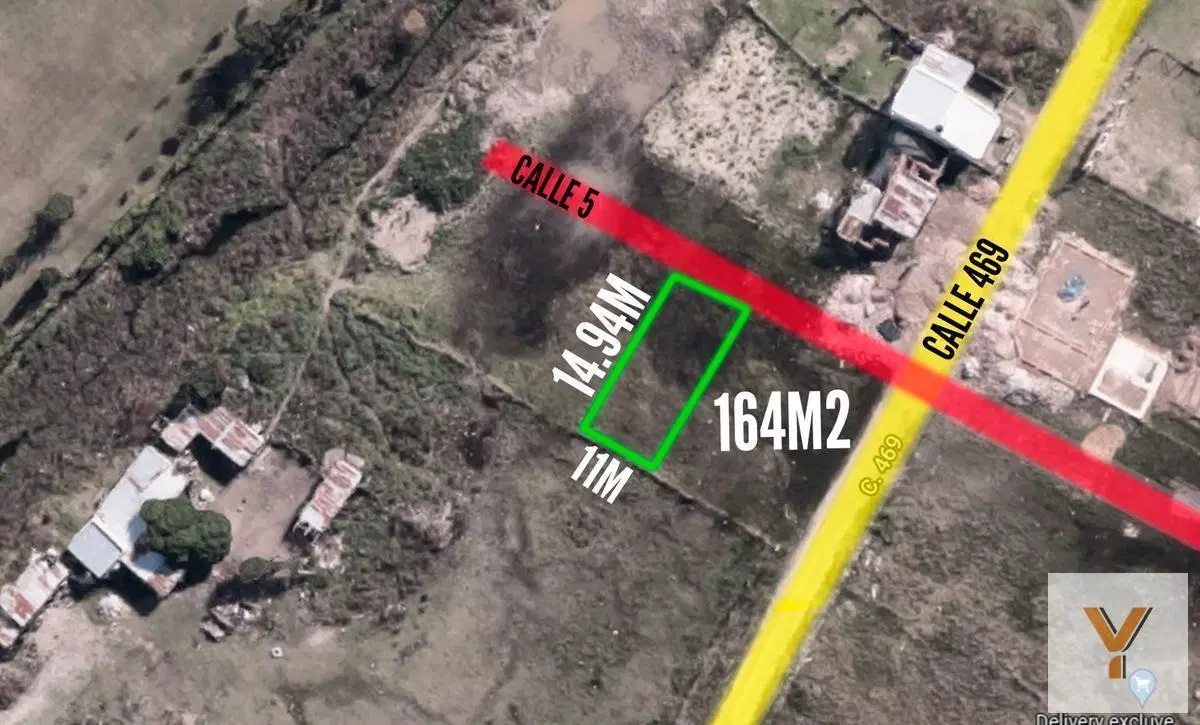 Terreno en Venta - 164mts2 - City Bell 2
