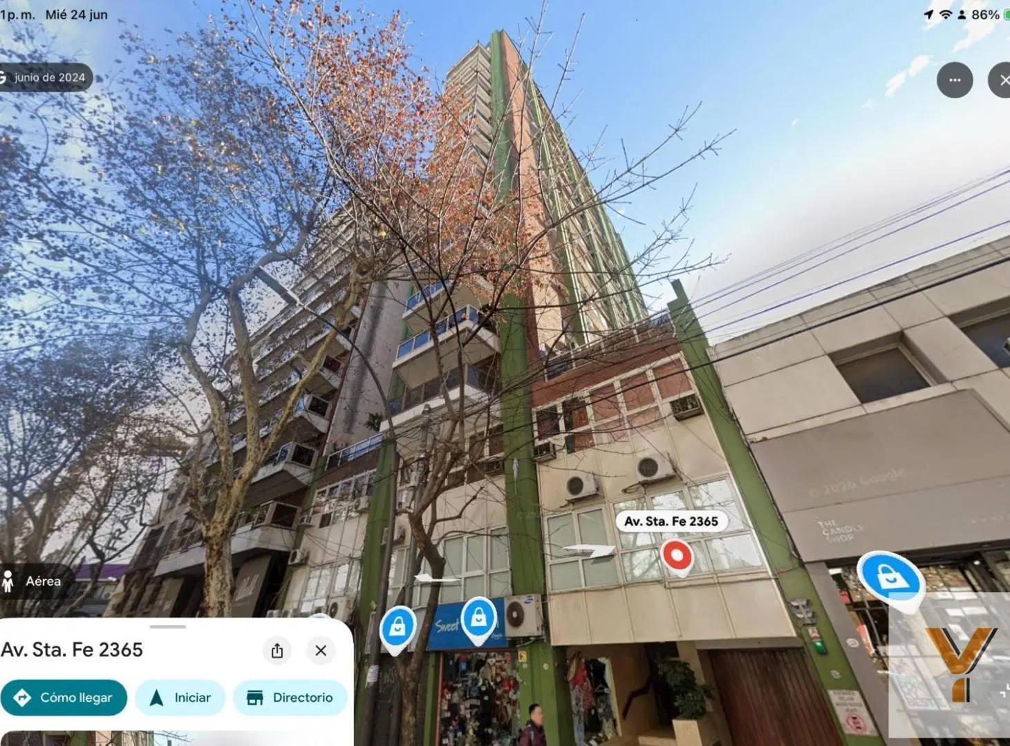 Departamento en Alquiler - Monoambiente 1 Baño - 24mts - Recoleta 5