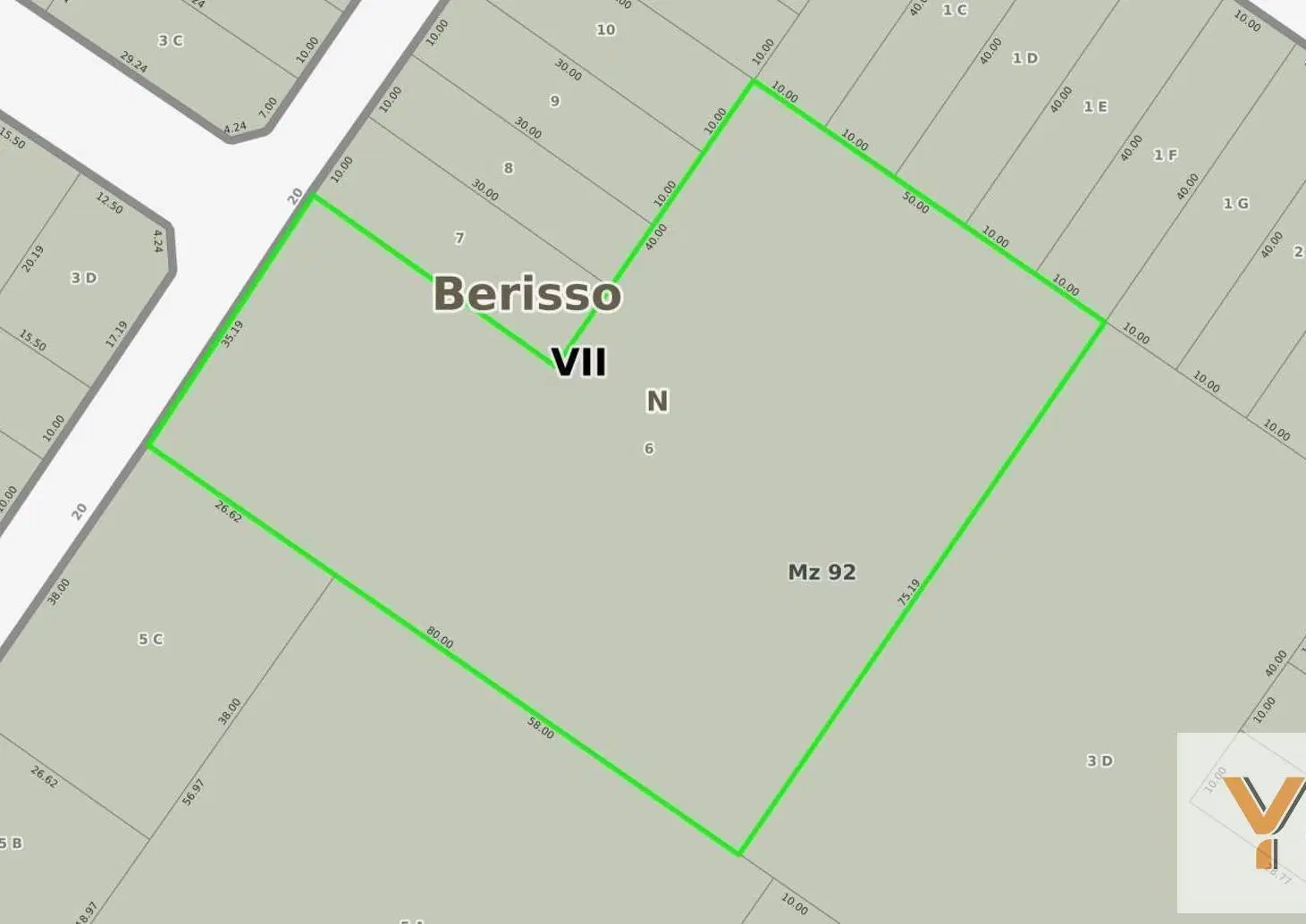 Terreno en venta - 4815mts2  - Berisso 3