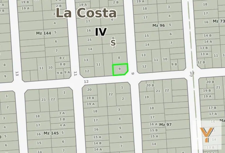 Terreno venta  - 433mts2 - Las Toninas 3