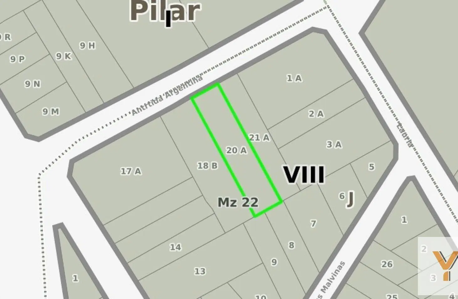Terreno en venta - 495Mts2 - Pilar 2
