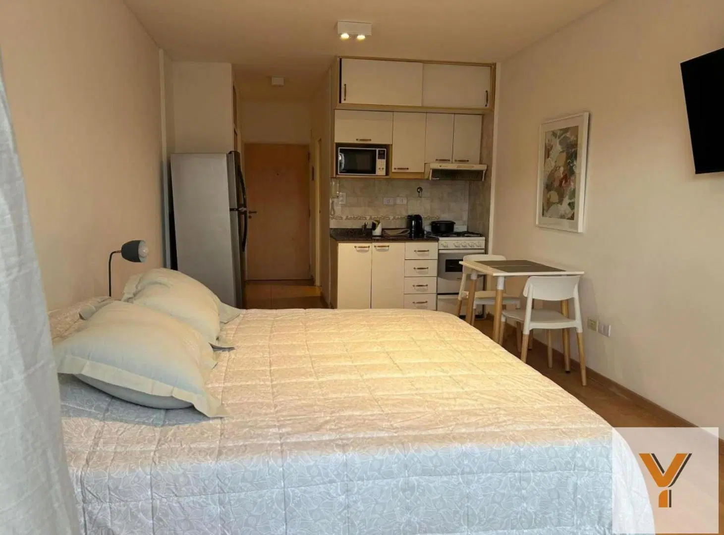 Departamento en Alquiler - Monoambiente 1 Baño - 30mts - Abasto 5