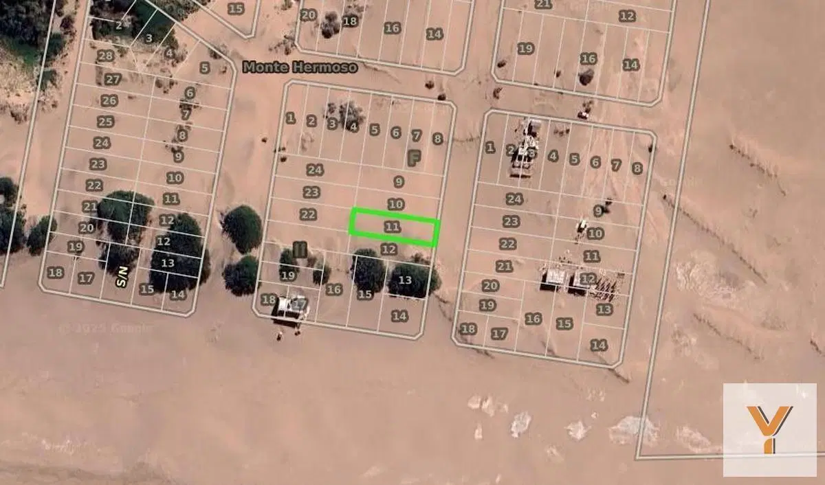 Terreno en venta - 496mts2 - Monte Hermoso 2