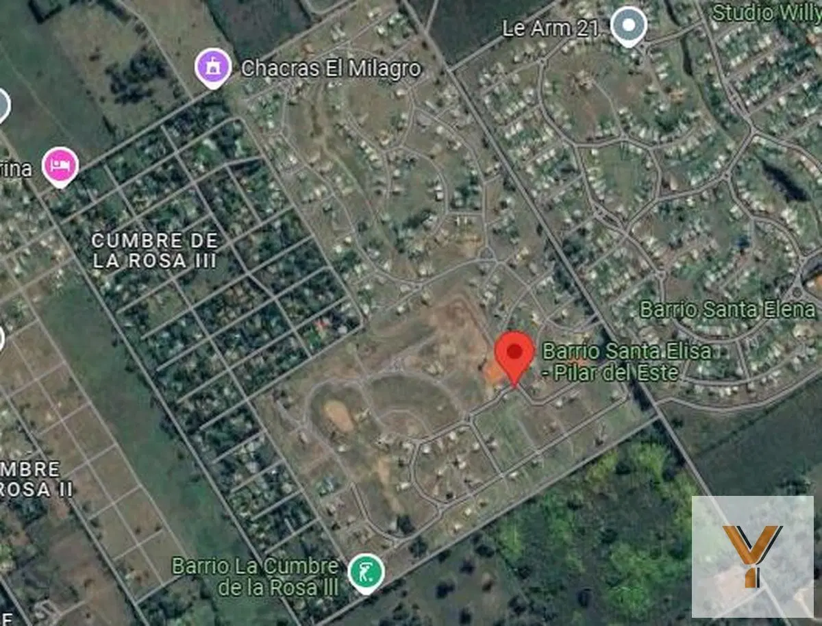 Terreno en venta - 600Mts2 totales - Santa Elisa, Pilar 3