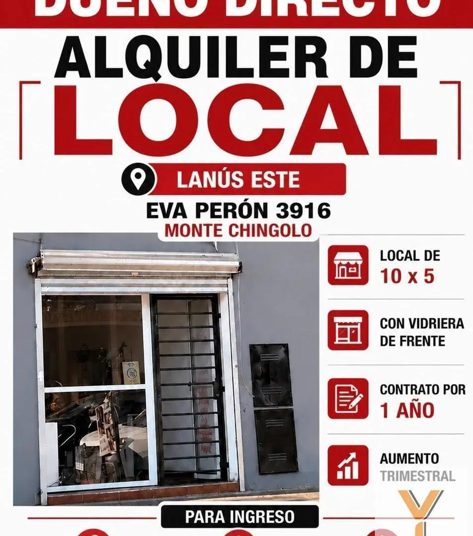 Local en Alquiler - 1 Baño - 50mts - Lanús 3