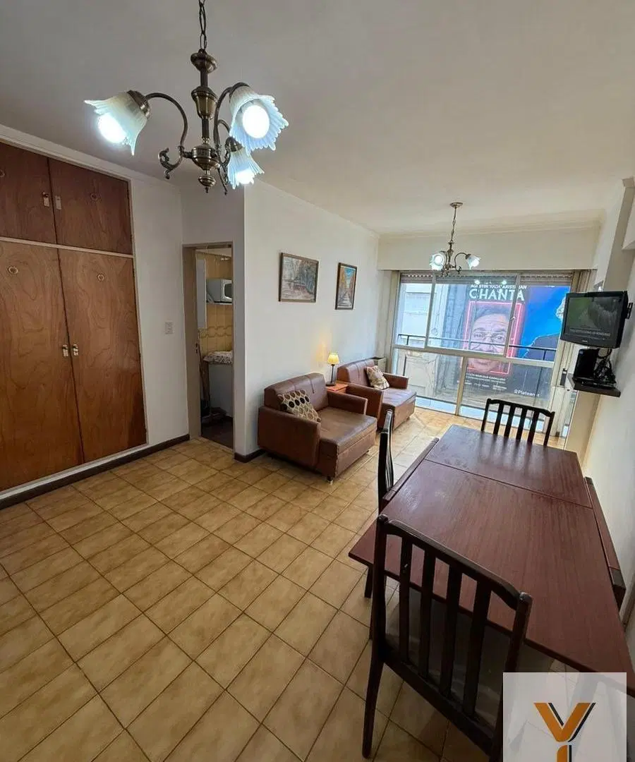 Departamento Monoambiente en alquiler temporal - 1 Baño - Mar del Plata 3