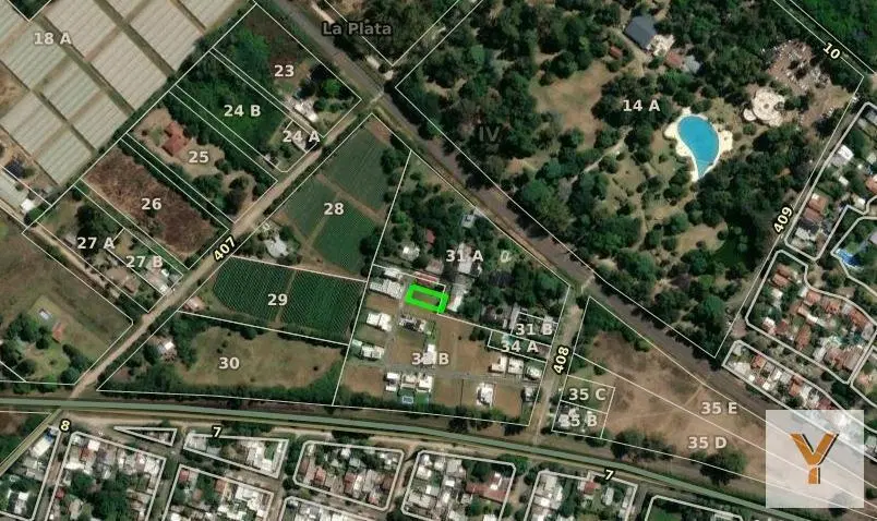 Terreno en venta - 399mts2 - Villa Elisa 3