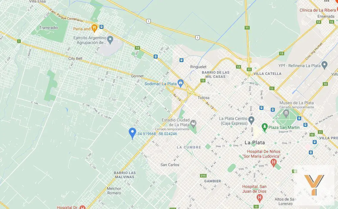 Terreno venta 12 x 52 mts - 624 mts 2 -FINANCIACIÓN -Barrio Cerrado-San Patricio 2 3