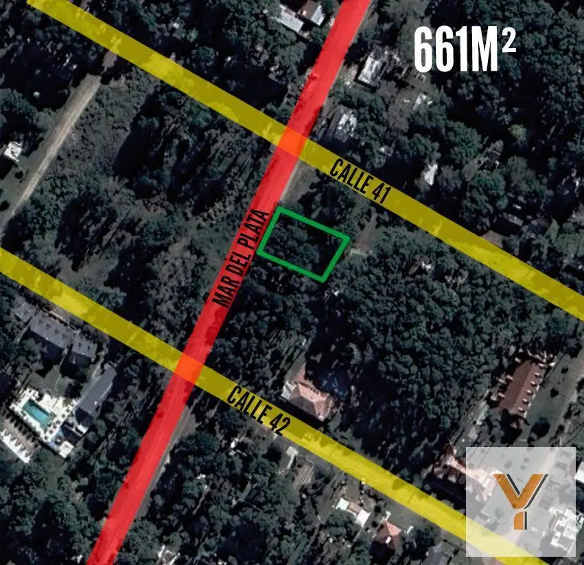 Terreno venta -661mts2 totales- Mar Azul 2