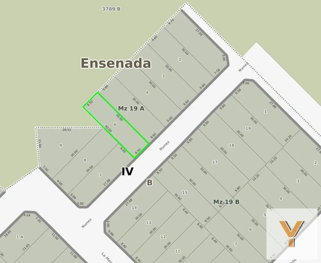 Terreno en Venta - 255 mts2 - Ensenada, Buenos Aires 1