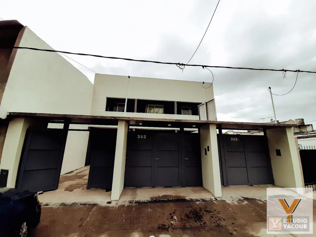 Duplex venta 2 dormitorios 2 baños 1 cochera jardin 87.33 mts 2 totales- Barrio Gambier 8